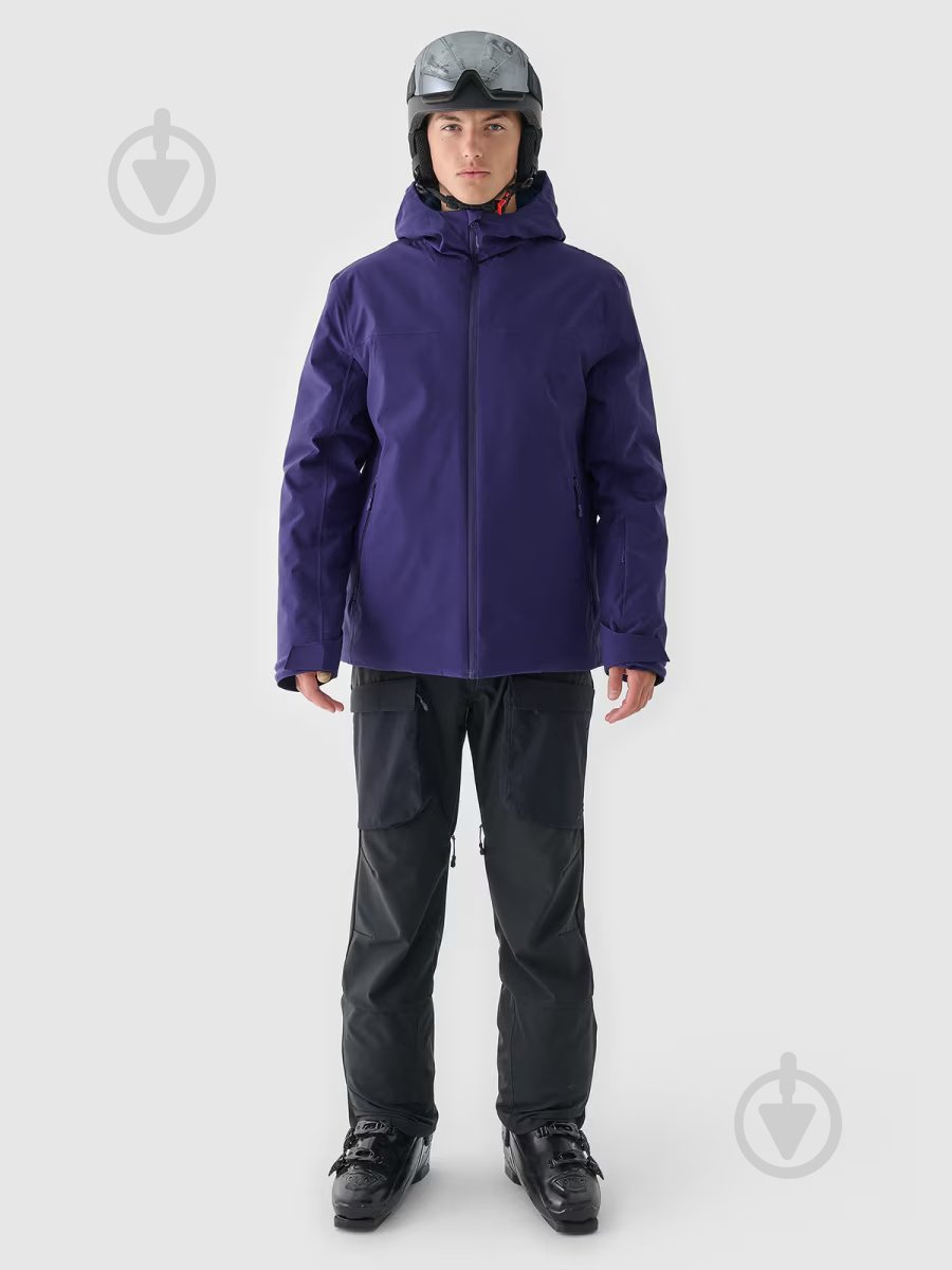 Куртка чоловіча зимова 4F TECHNICAL JACKET M579 4FWAW24TTJAM579-31S р.L синя - фото 5 Куртка чоловіча зимова 4F TECHNICAL JACKET M579 4FWAW24TTJAM579-31S р.L синя - фото 5