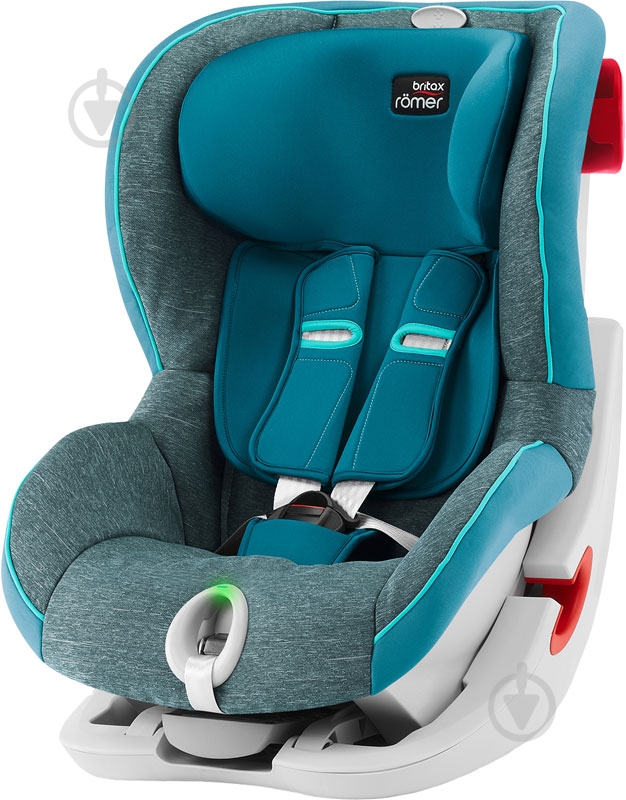 Автокресло Britax-Romer KING II LS Green marble бирюзовый 2000022574 - фото 1