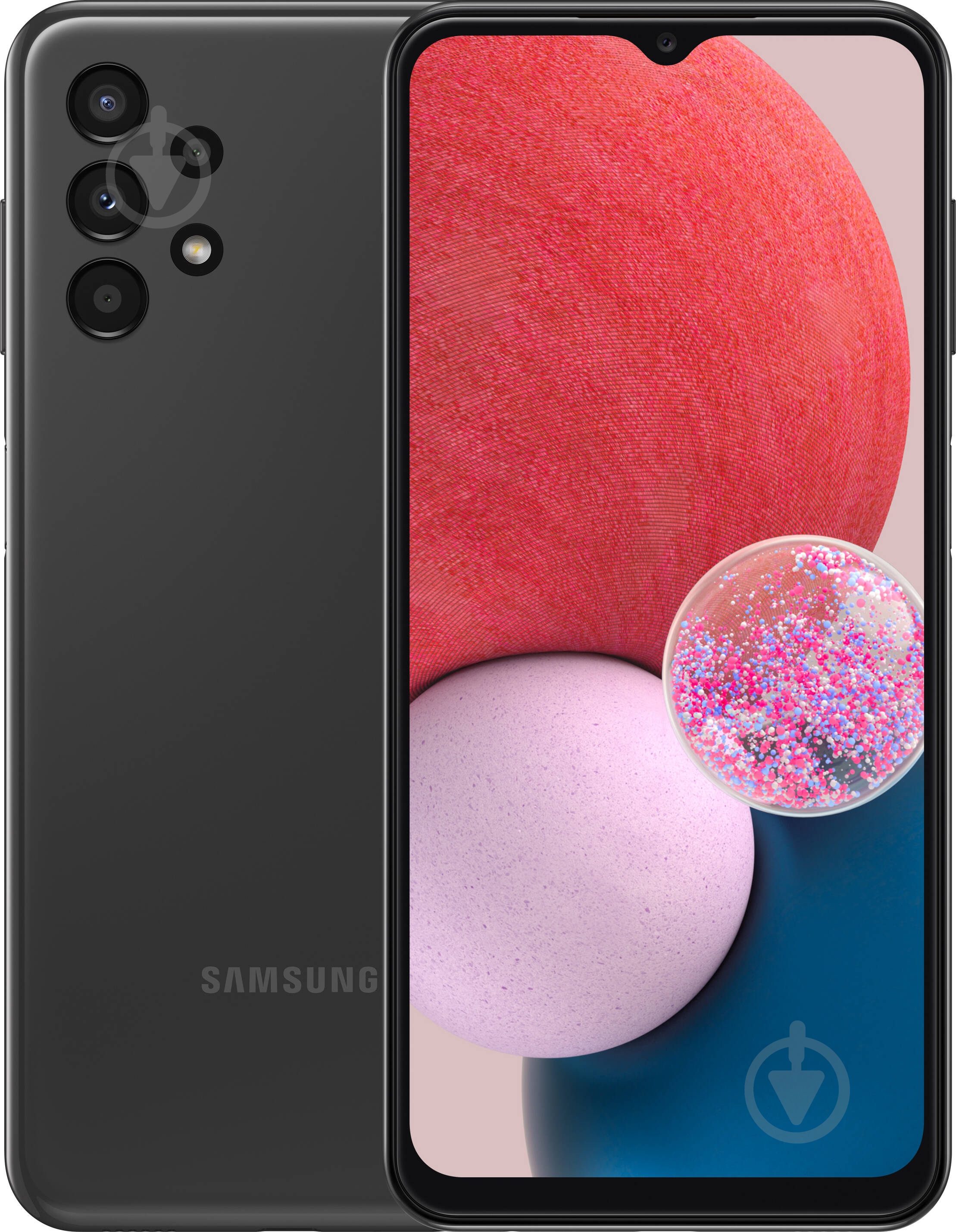 Смартфон Samsung Galaxy A13 3/32GB black (SM-A135FZKUSEK) - фото 1 Смартфон Samsung Galaxy A13 3/32GB black (SM-A135FZKUSEK) - фото 1