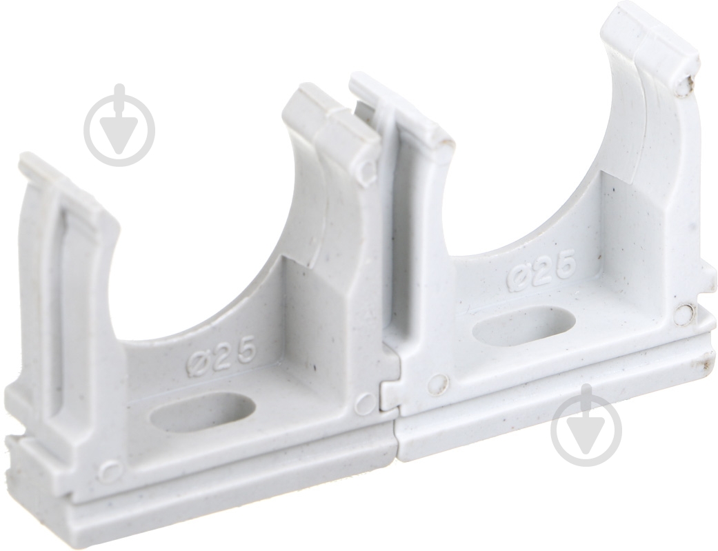 Крепление для труб Україна (ТОВ Відеодом) D 25 mm (10шт.) - фото 1