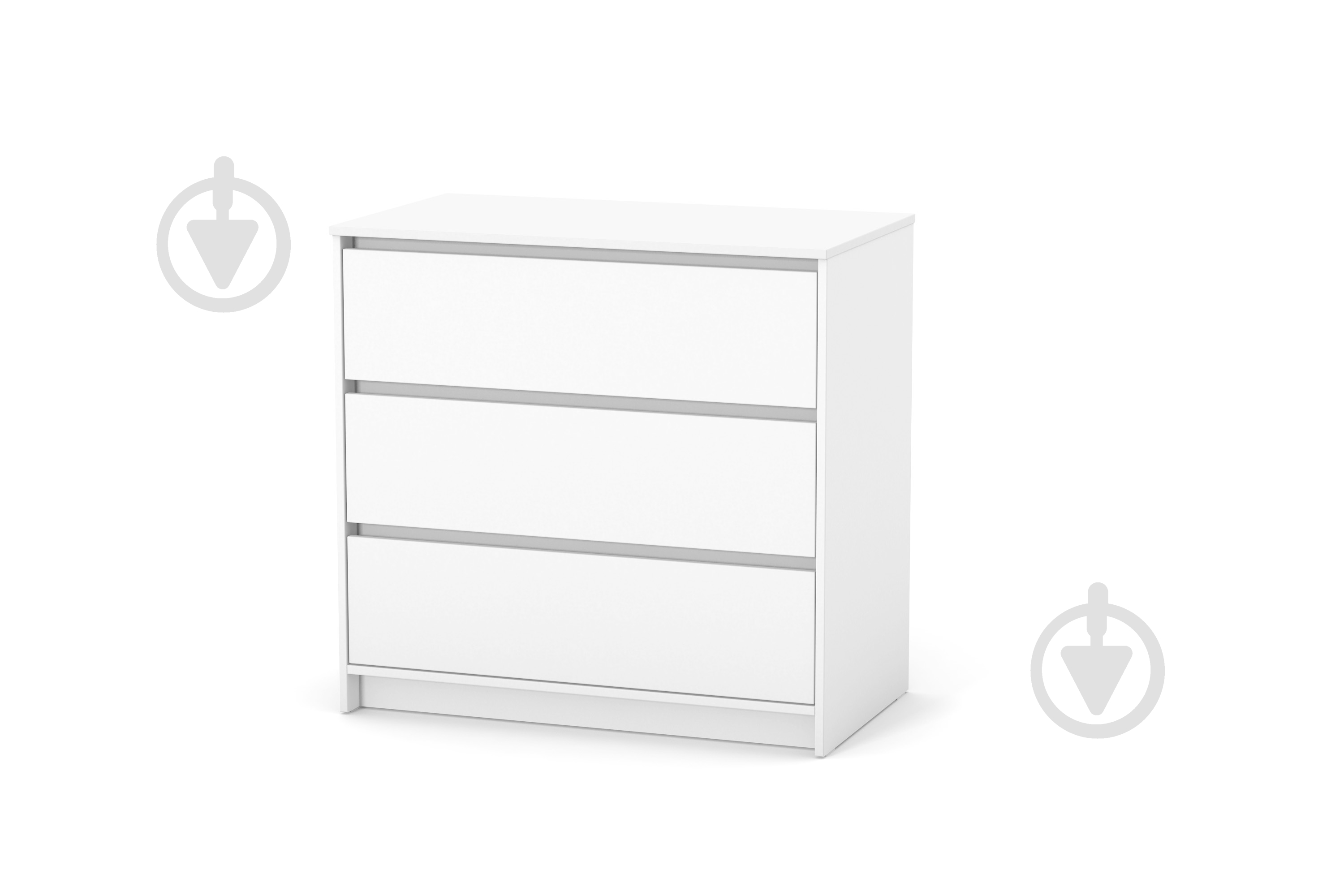 Комод Veres Берн 900 белый - фото 1