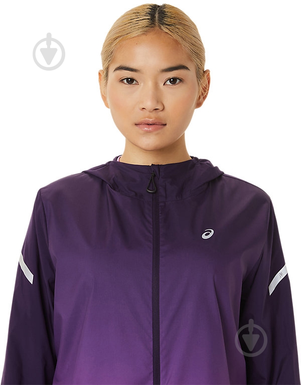 Ветровка Asics LITE-SHOW JACKET 2012C574-500 р.L фиолетовая - фото 4