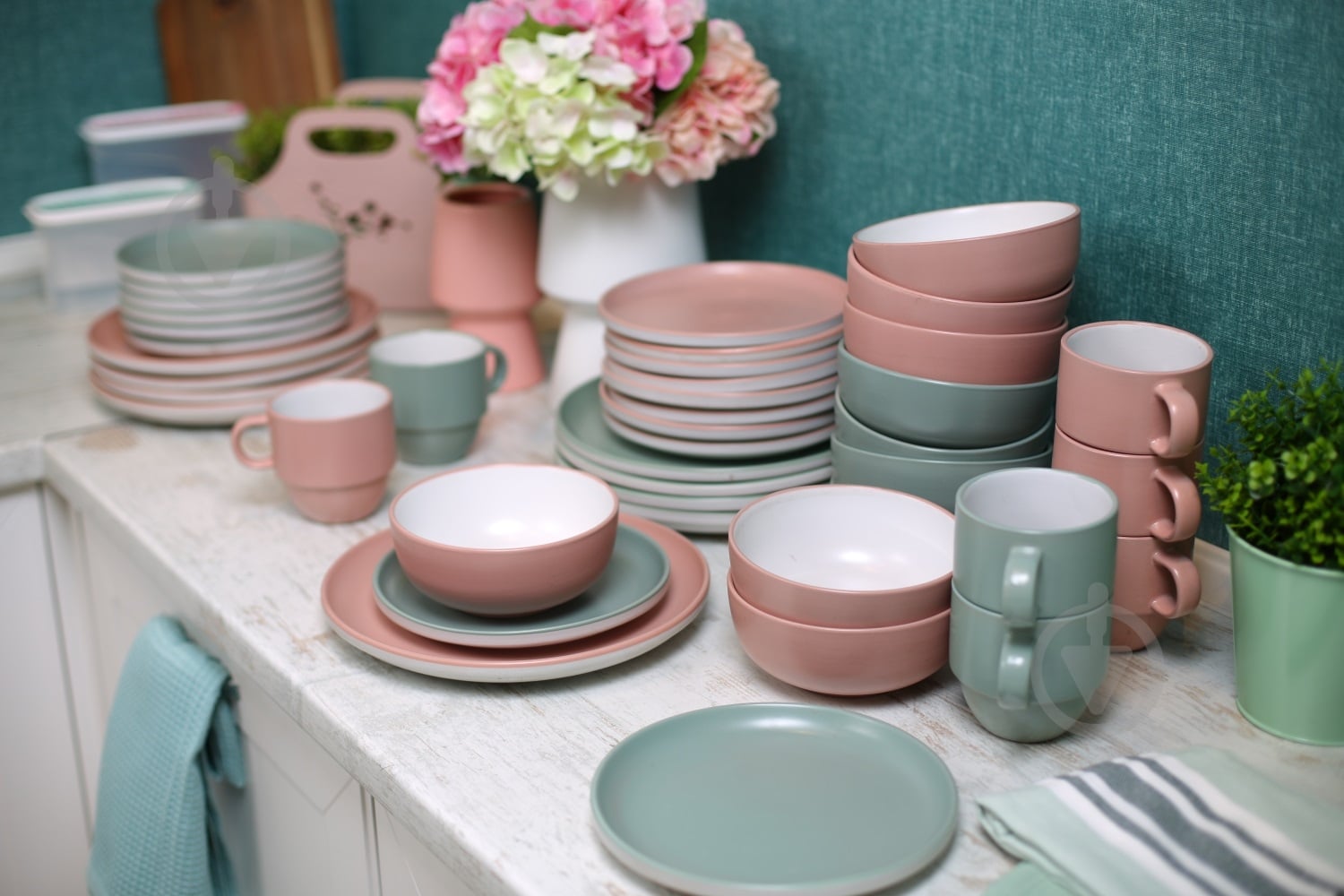 Салатник UP! (Underprice) Amelie Mint 700 мл - фото 5