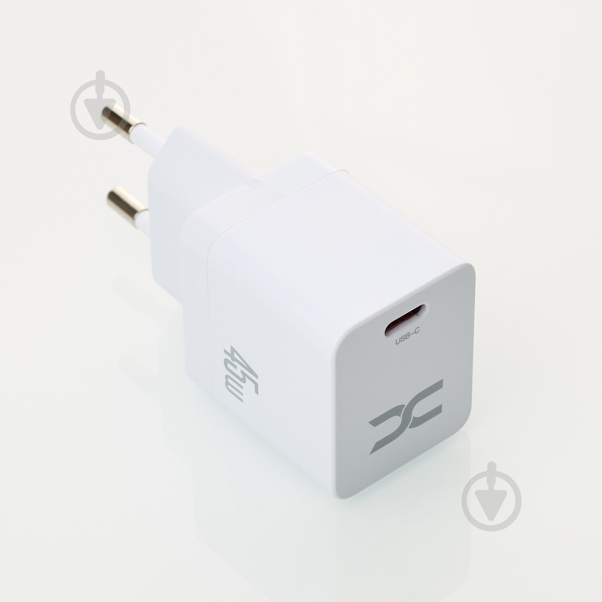 Мережевий зарядний пристрій DC PD/45W (CA-F09) білий - фото 1 Мережевий зарядний пристрій DC PD/45W (CA-F09) білий - фото 1