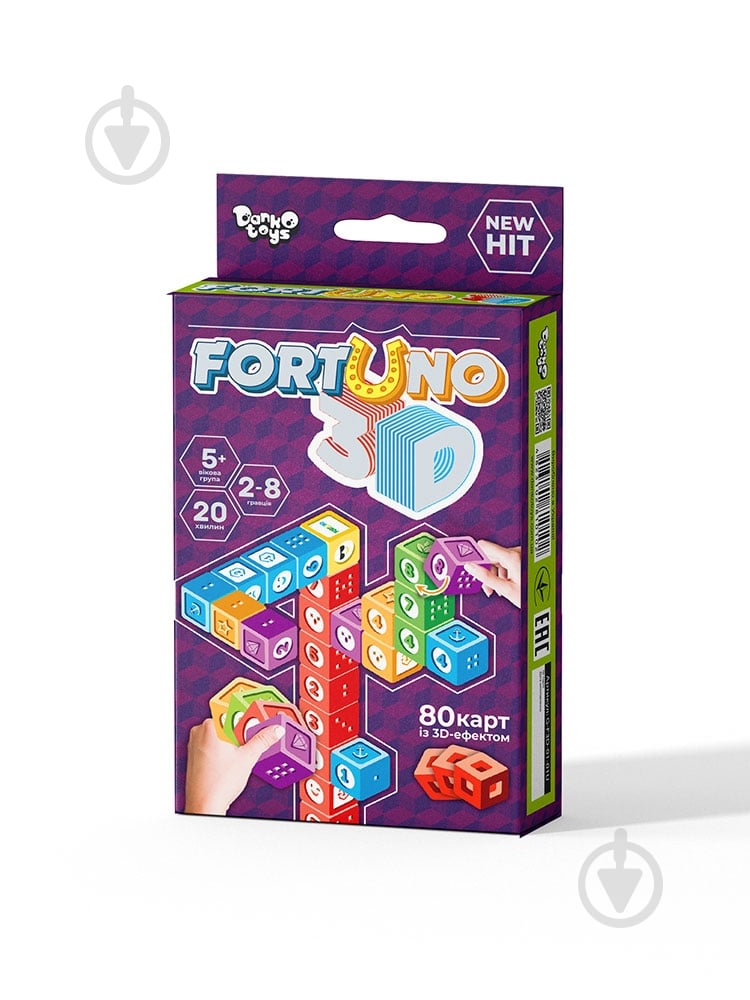Гра настільна Danko Toys Fortuno 3D G-F3D-01-01U - фото 1