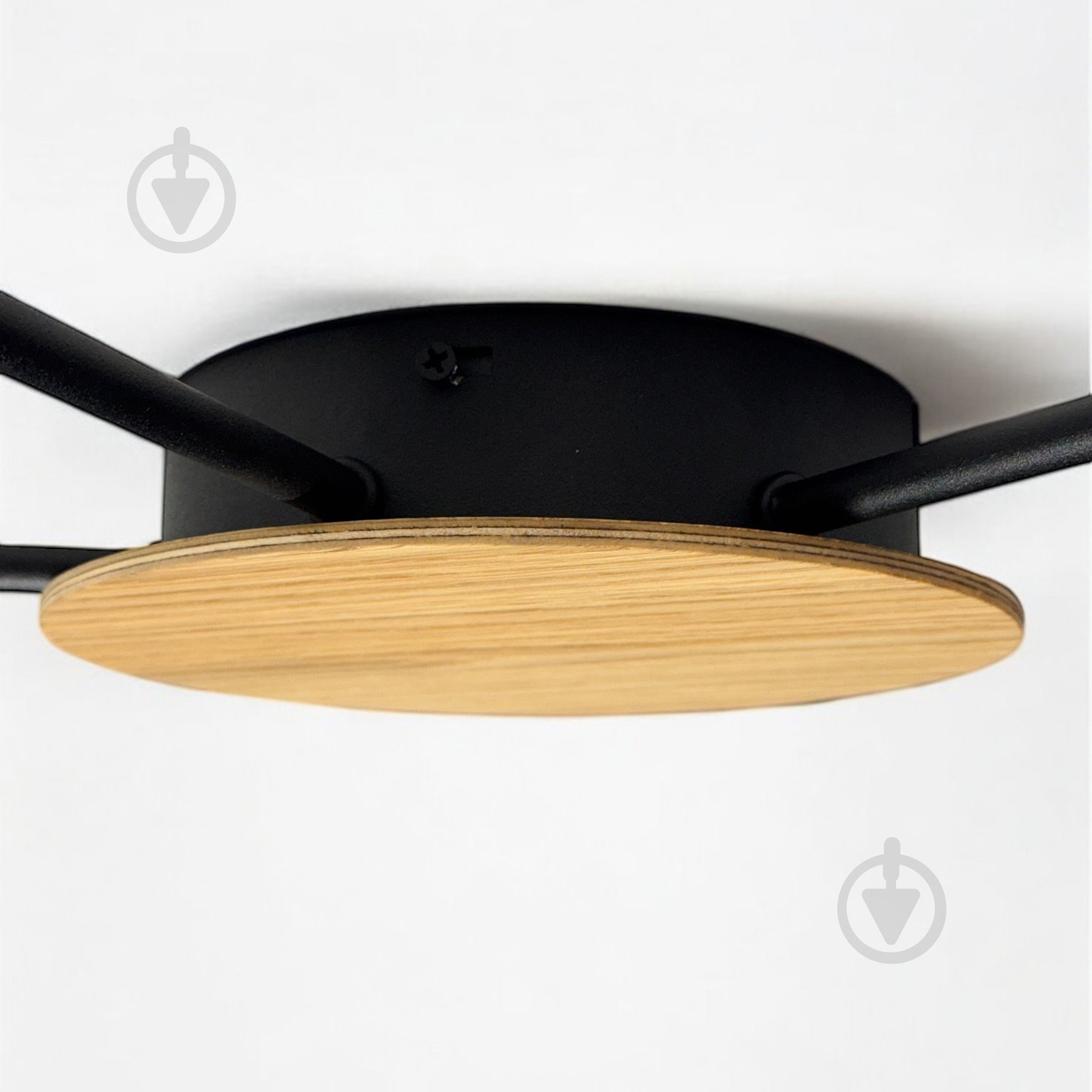 Люстра стельова LIGHT SET SVITANOK 6xGX53 чорний - фото 4