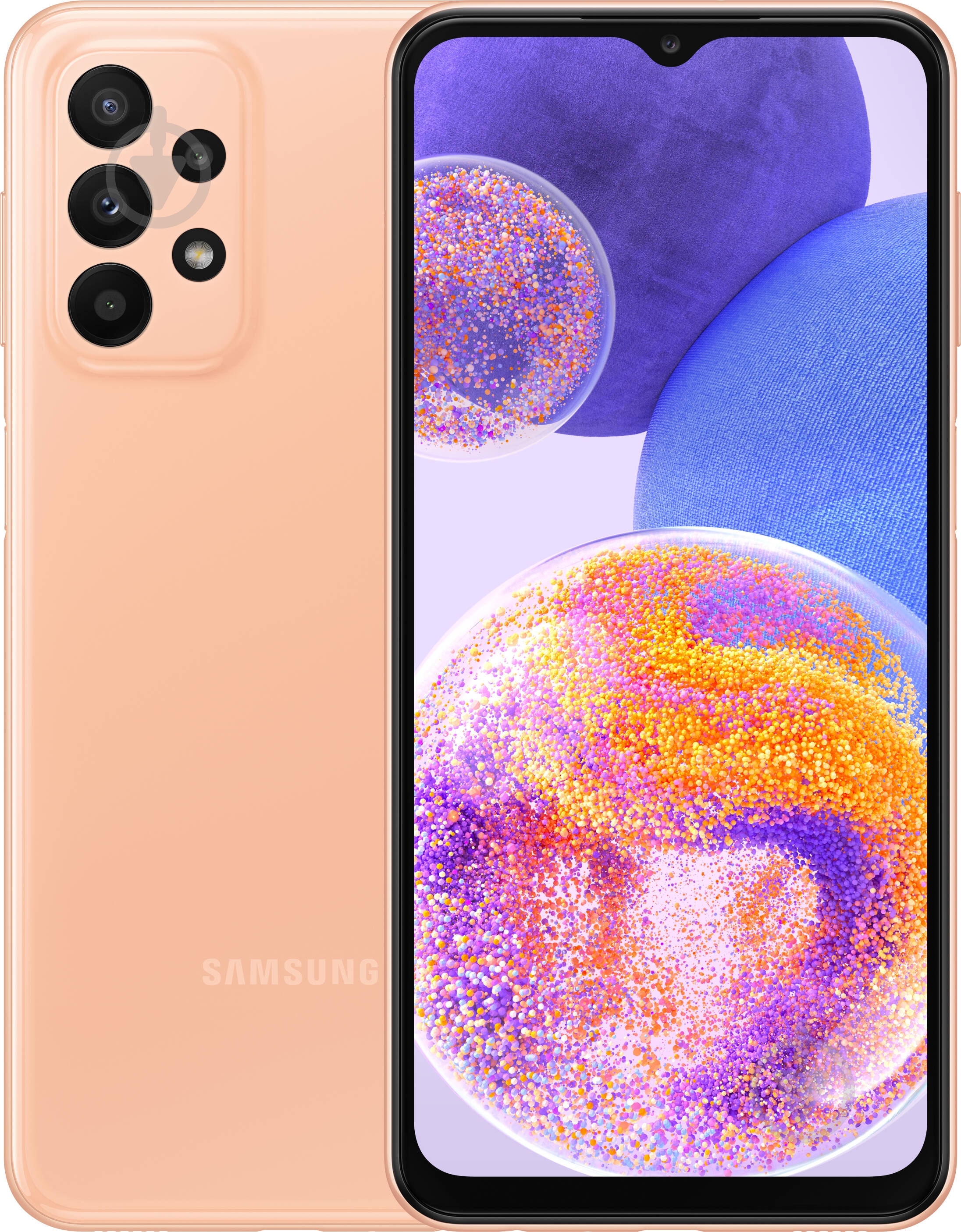 Смартфон Samsung Galaxy A23 4/64GB orange (SM-A235FZOUSEK) - фото 1