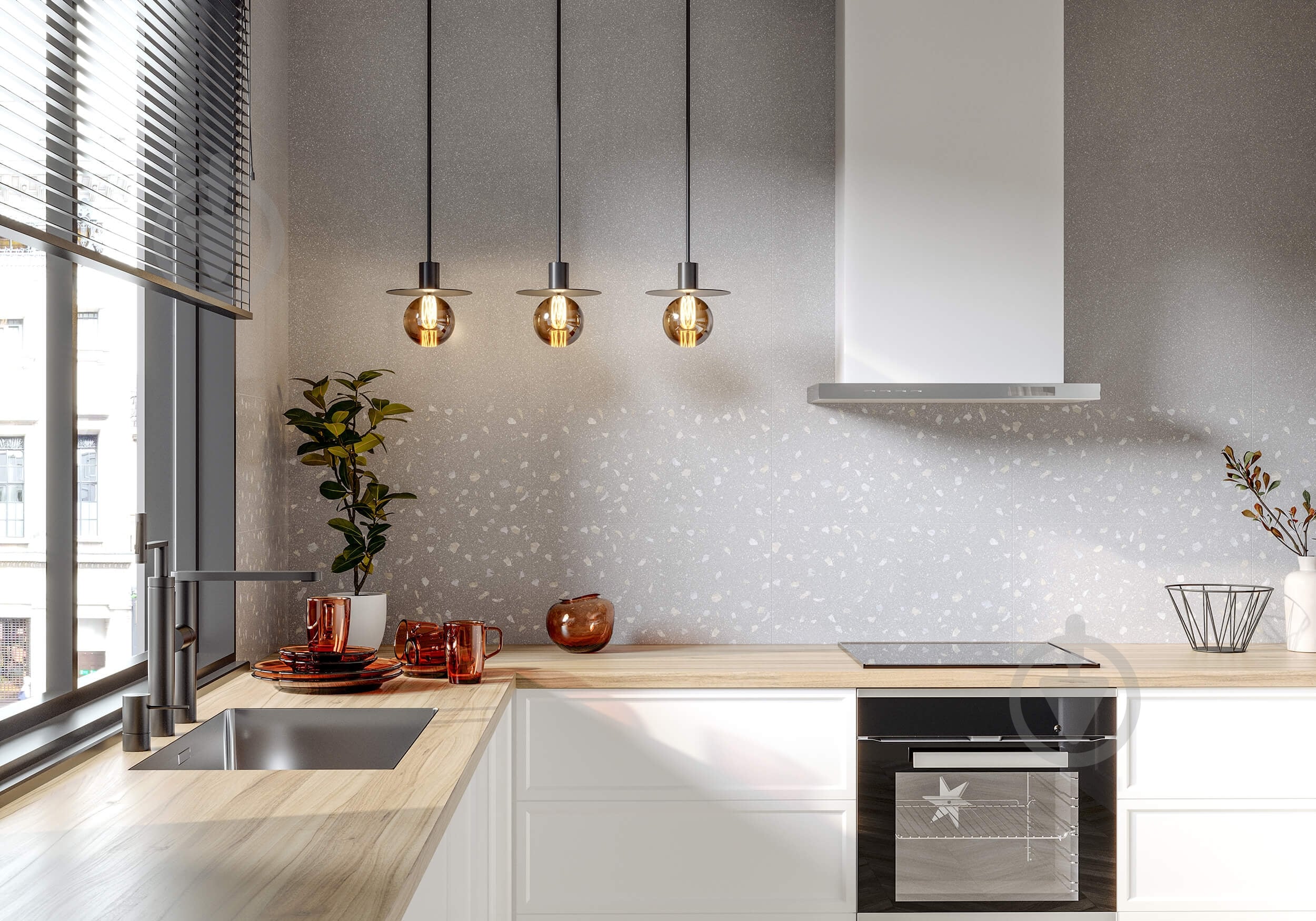Плитка Golden Tile Joy grey JO2151 30х60 см - фото 2