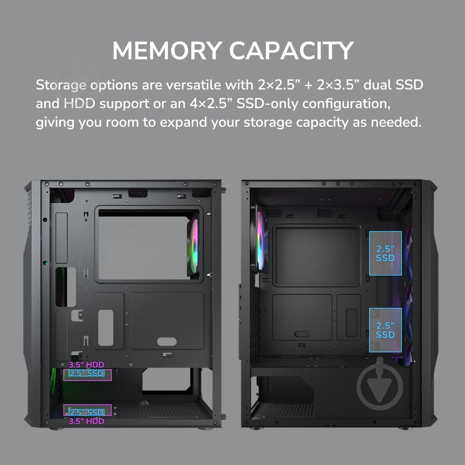 Корпус Cougar Mini ITX / Micro ATX / ATX - фото 18