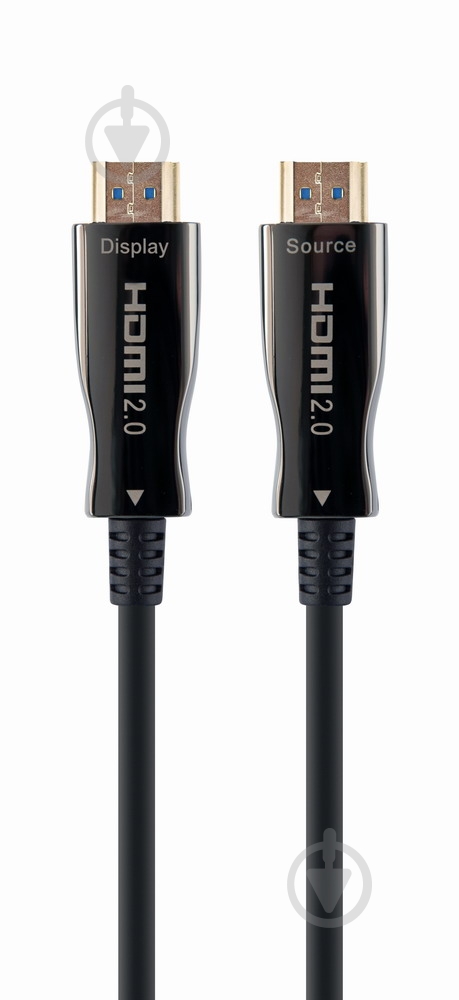 Кабель Cablexpert оптичний (AOC) HDMI V.2.0, 4К 60Гц 20 м black (CCBP-HDMI-AOC-20M-02) - фото 1 Кабель Cablexpert оптичний (AOC) HDMI V.2.0, 4К 60Гц 20 м black (CCBP-HDMI-AOC-20M-02) - фото 1