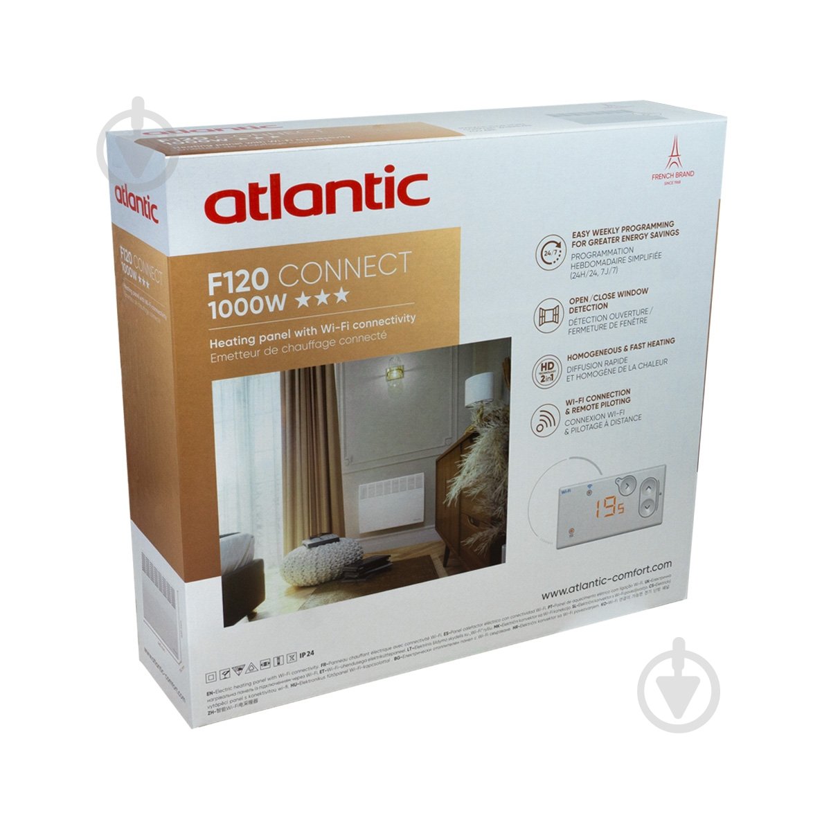 Конвектор електричний Atlantic F120 Wi-Fi - фото 5