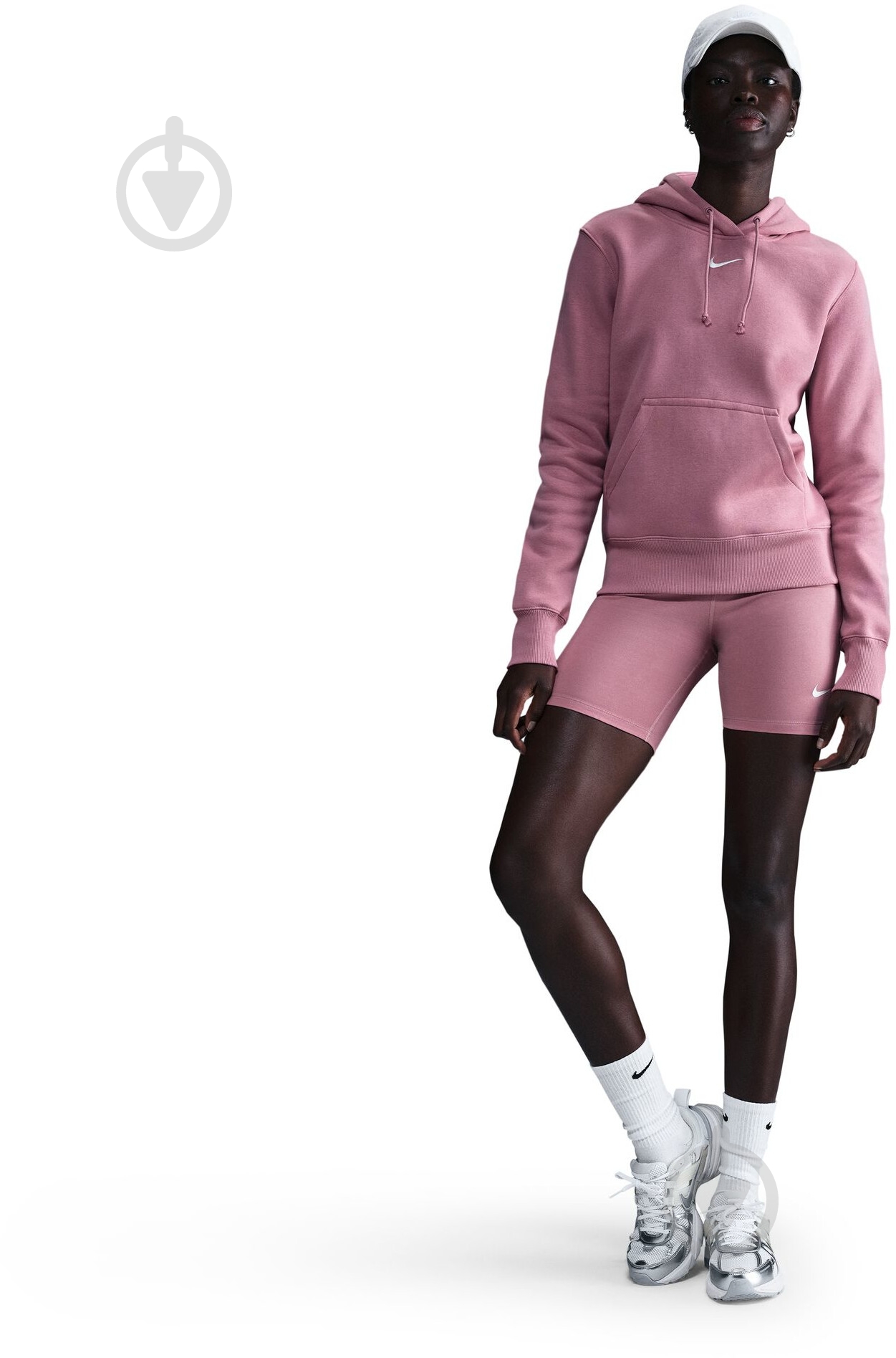 Джемпер Nike W NSW PHNX FLC STD PO HOODIE HF6839-699 р.L рожевий - фото 2 Джемпер Nike W NSW PHNX FLC STD PO HOODIE HF6839-699 р.L рожевий - фото 2