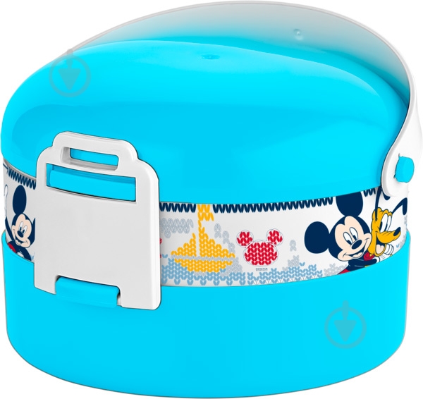 Ланч-бокс Herevin Disney Mickey Blue 11х14 см (818363) - фото 1