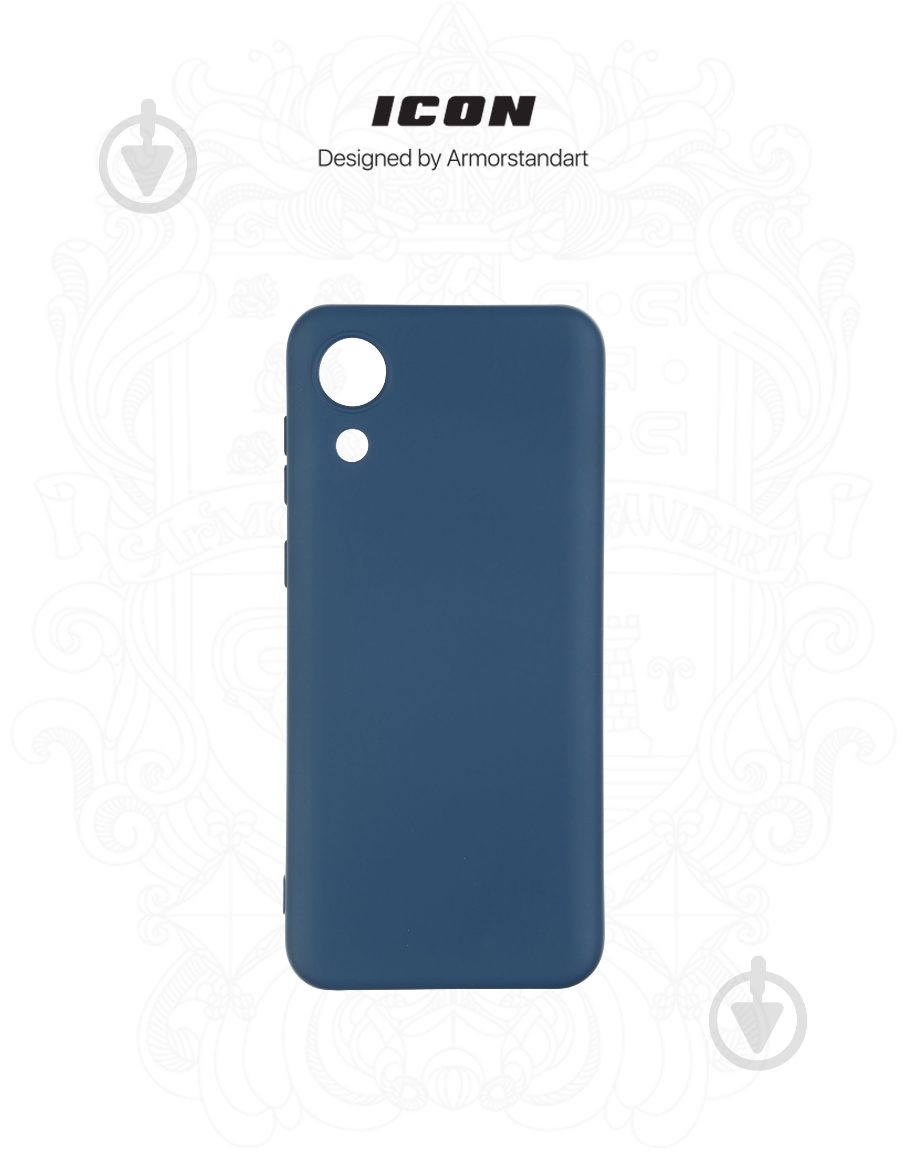 Панель Armorstandart ICON Case для Samsung A03 Core (A032) Dark Blue (ARM60879) - фото 3