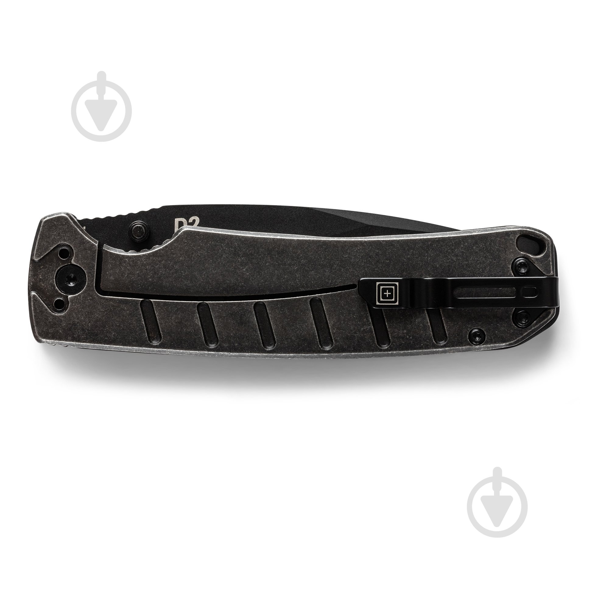 Нож складной 5.11 Tactical "Ryker DP Knife" (Black) D2 51172-019 - фото 6