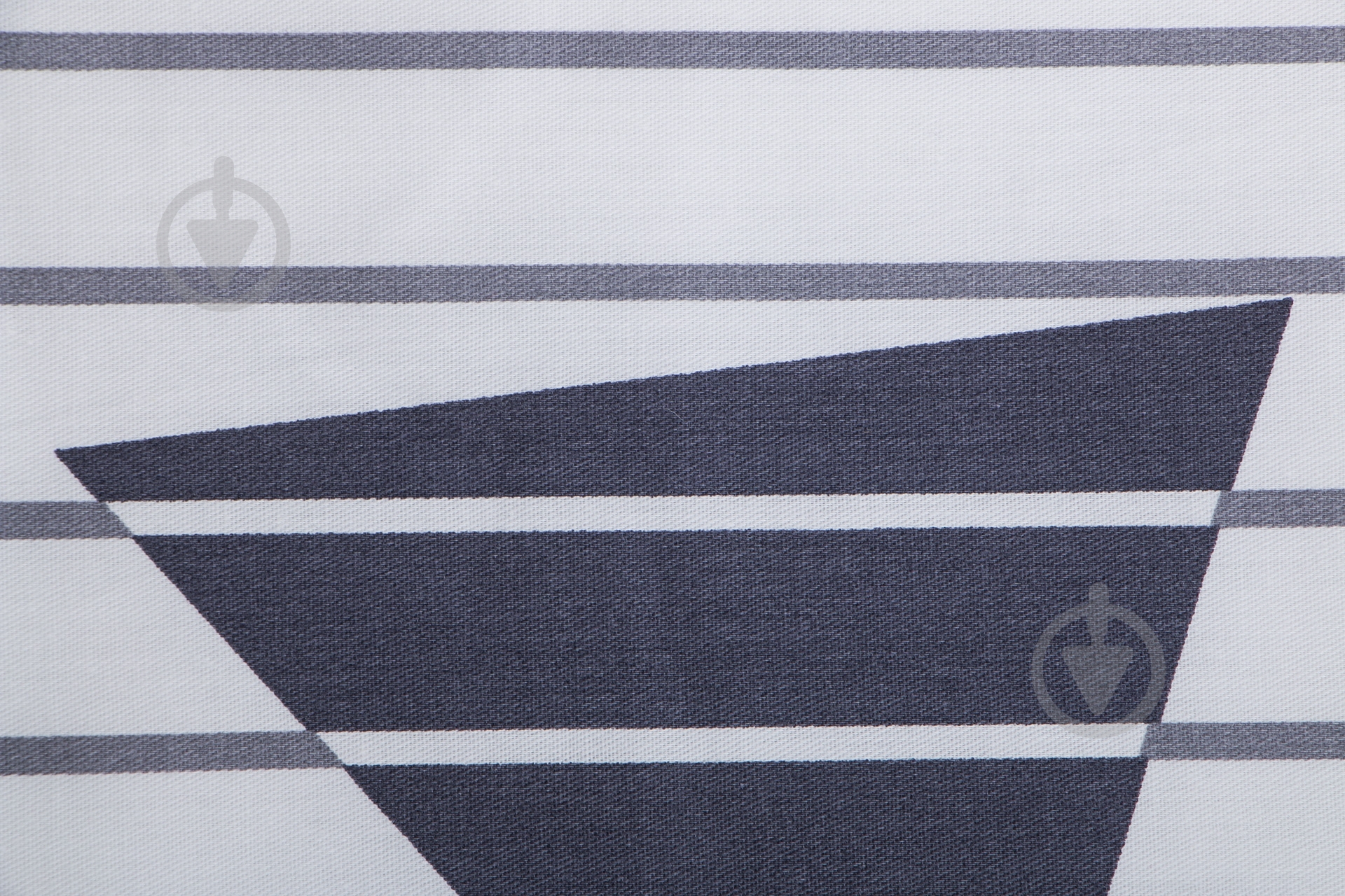 Комплект постельного белья Triangle 2,0 темно-серый Ibodo - фото 4