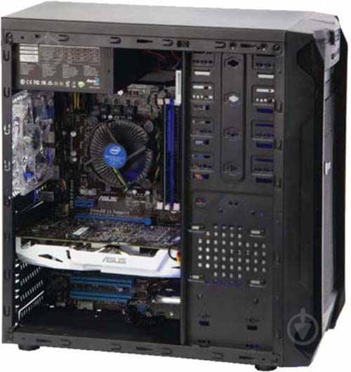 Компьютер персональный Artline Gaming X31 (X31v11) black - фото 3
