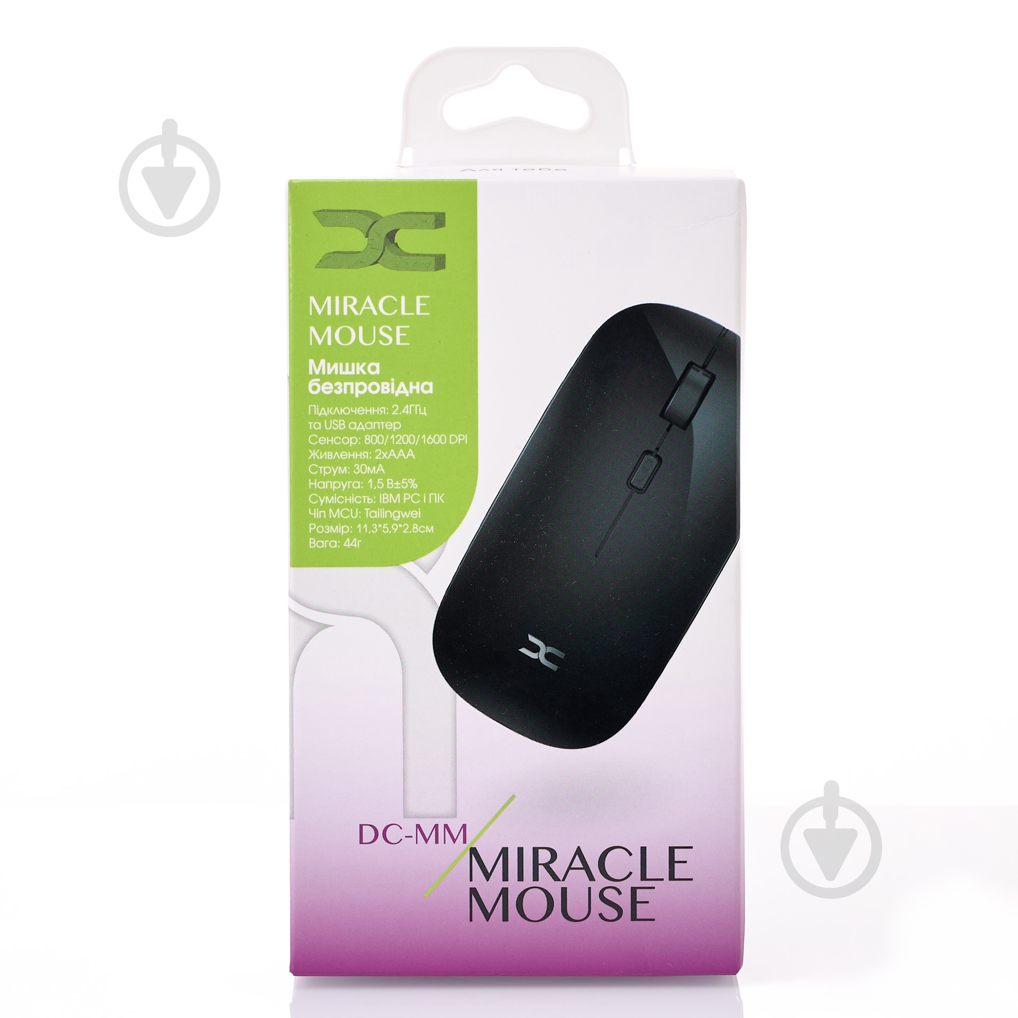 Мышка беспроводная DC Miracle Mouse (DCMM) black (2000000379456) - фото 6