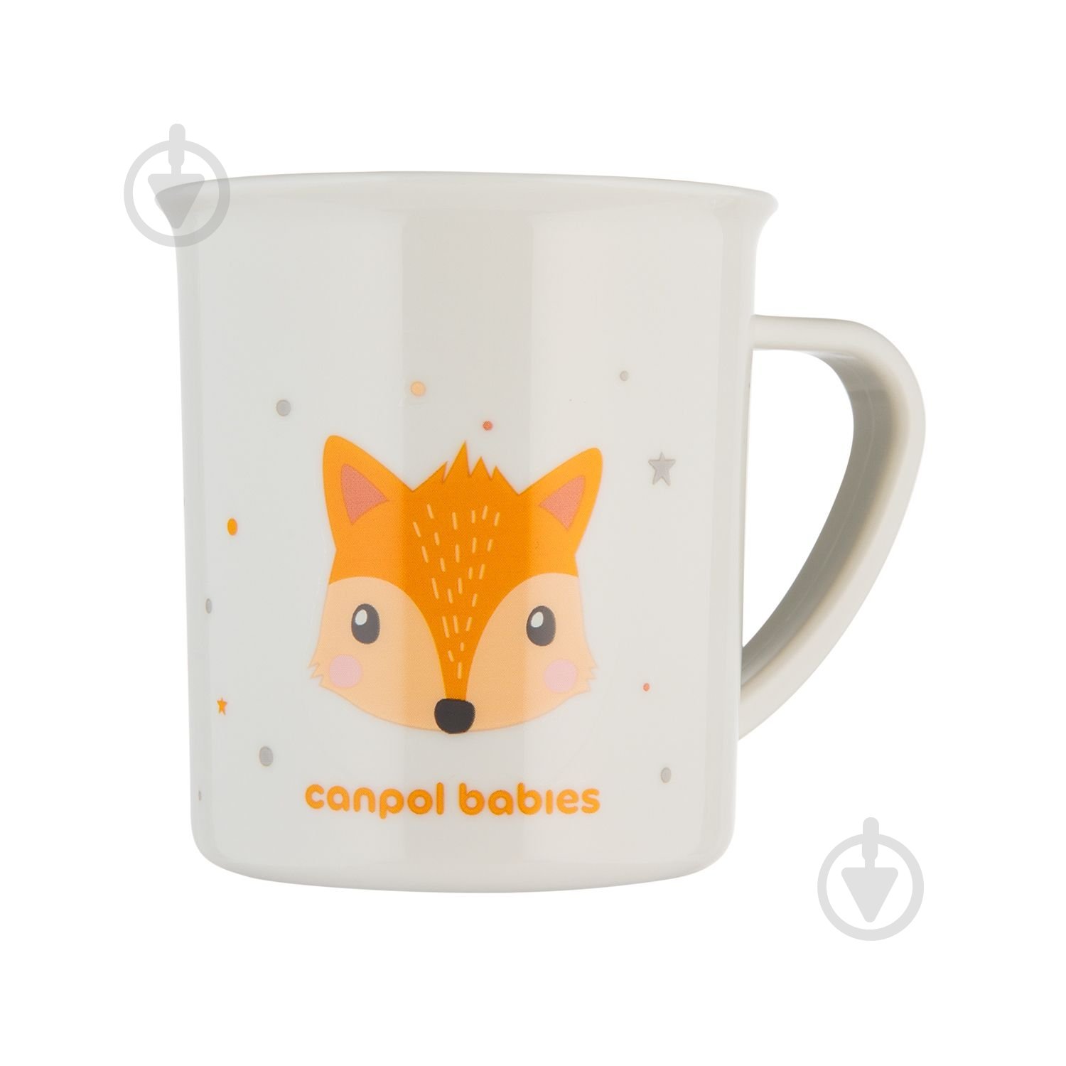 Чашка Canpol Babies Cute Animals оранжевая - фото 1
