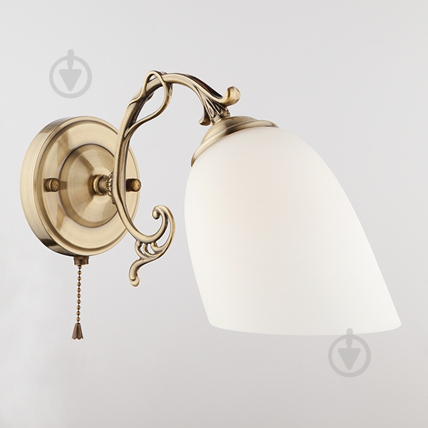 Бра Strotskis Ariele 22010/1 1x60 Вт E27 античная бронза - фото 1