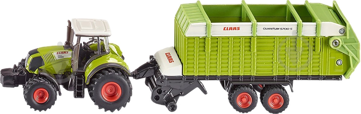 Модель Siku 1:87 трактор с прицепом 1846 6460665 - фото 1 Модель Siku 1:87 трактор с прицепом 1846 6460665 - фото 1