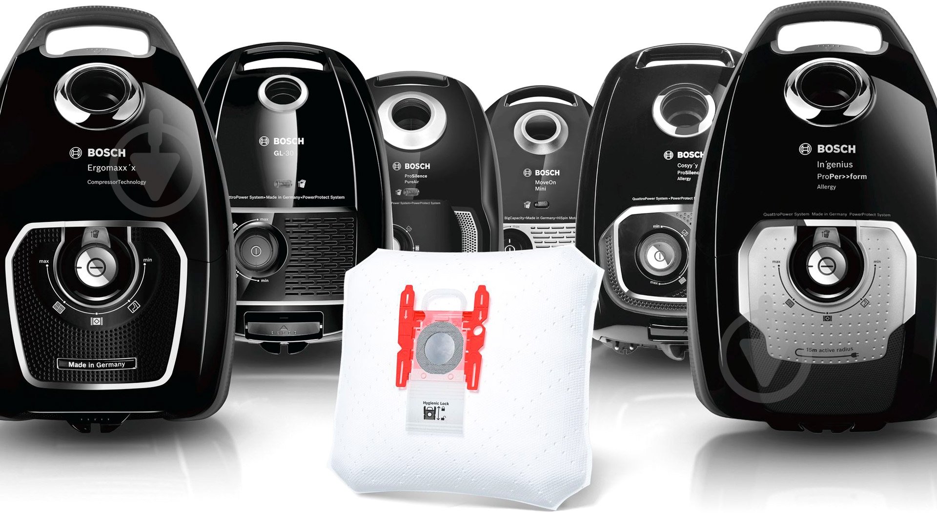 Набор мешков для пылесоса Bosch BBZ41FGALL - фото 5 Набор мешков для пылесоса Bosch BBZ41FGALL - фото 5