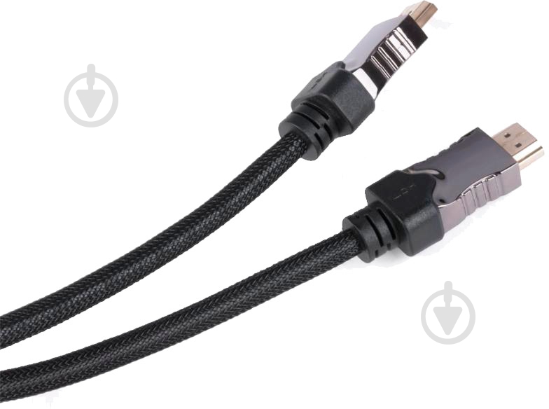 Кабель мультимедийный Vinga HDMI 5 м черный (HDMI03-5.0) - фото 2