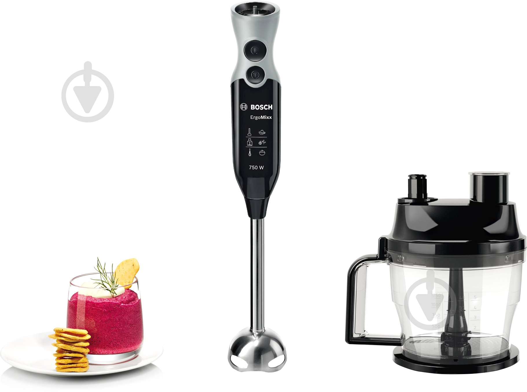 Блендер погружной Bosch MSM671X0 - фото 2