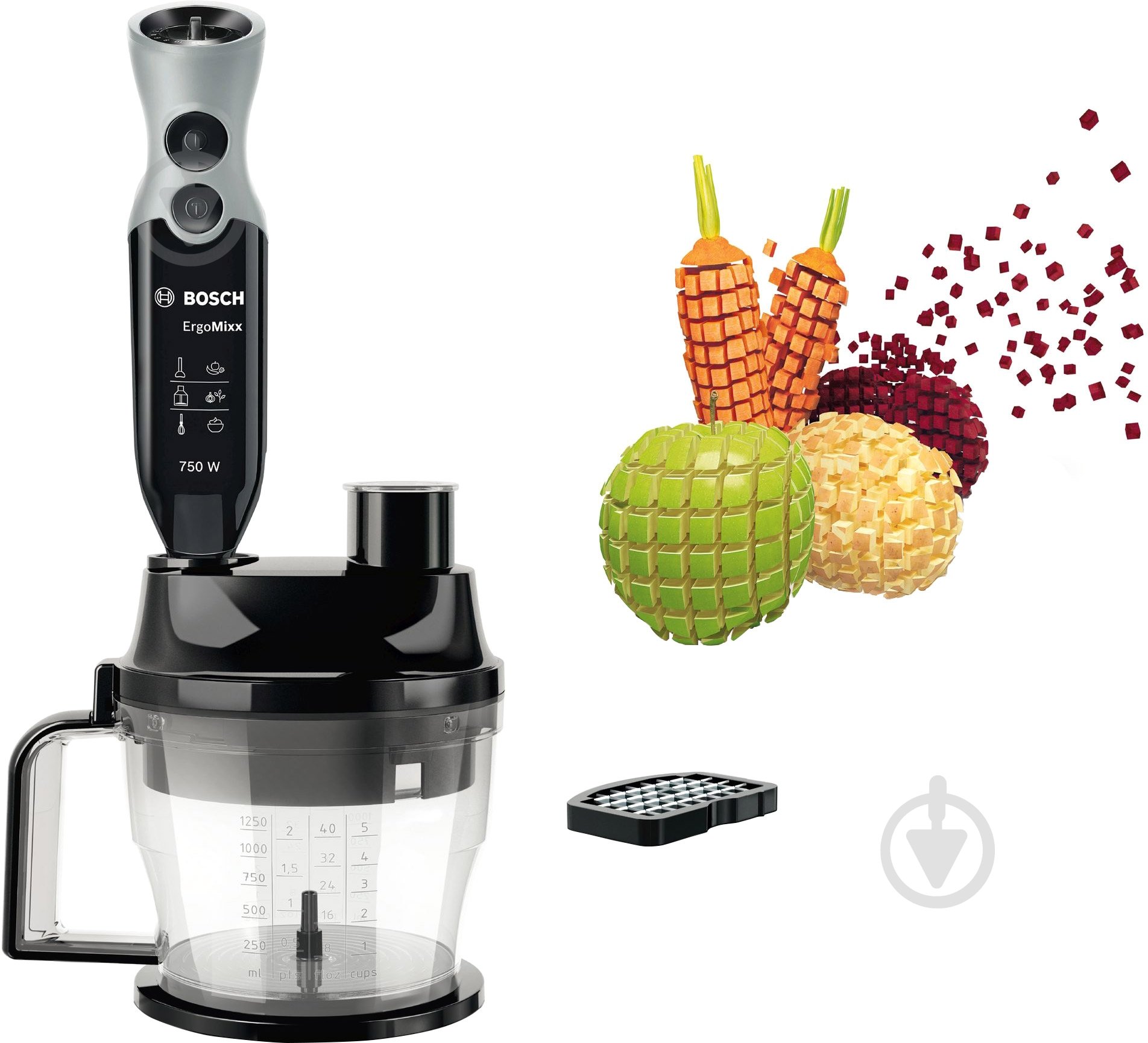 Блендер погружной Bosch MSM671X0 - фото 6