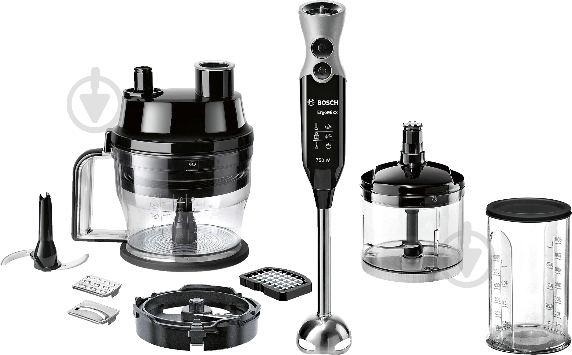 Блендер погружной Bosch MSM671X0 - фото 1