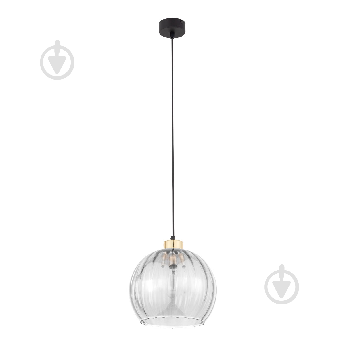 Подвес TK Lighting Devi 250 мм 1PL-4578 1x15 Вт E27 дымчатый - фото 1