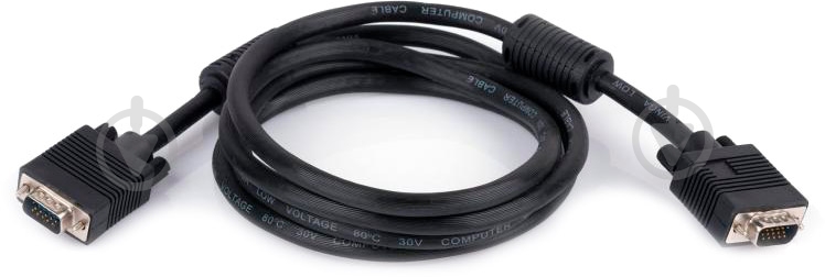 Кабель мультимедийный Vinga VGA 5 м черный (VGA03-5.0) - фото 4