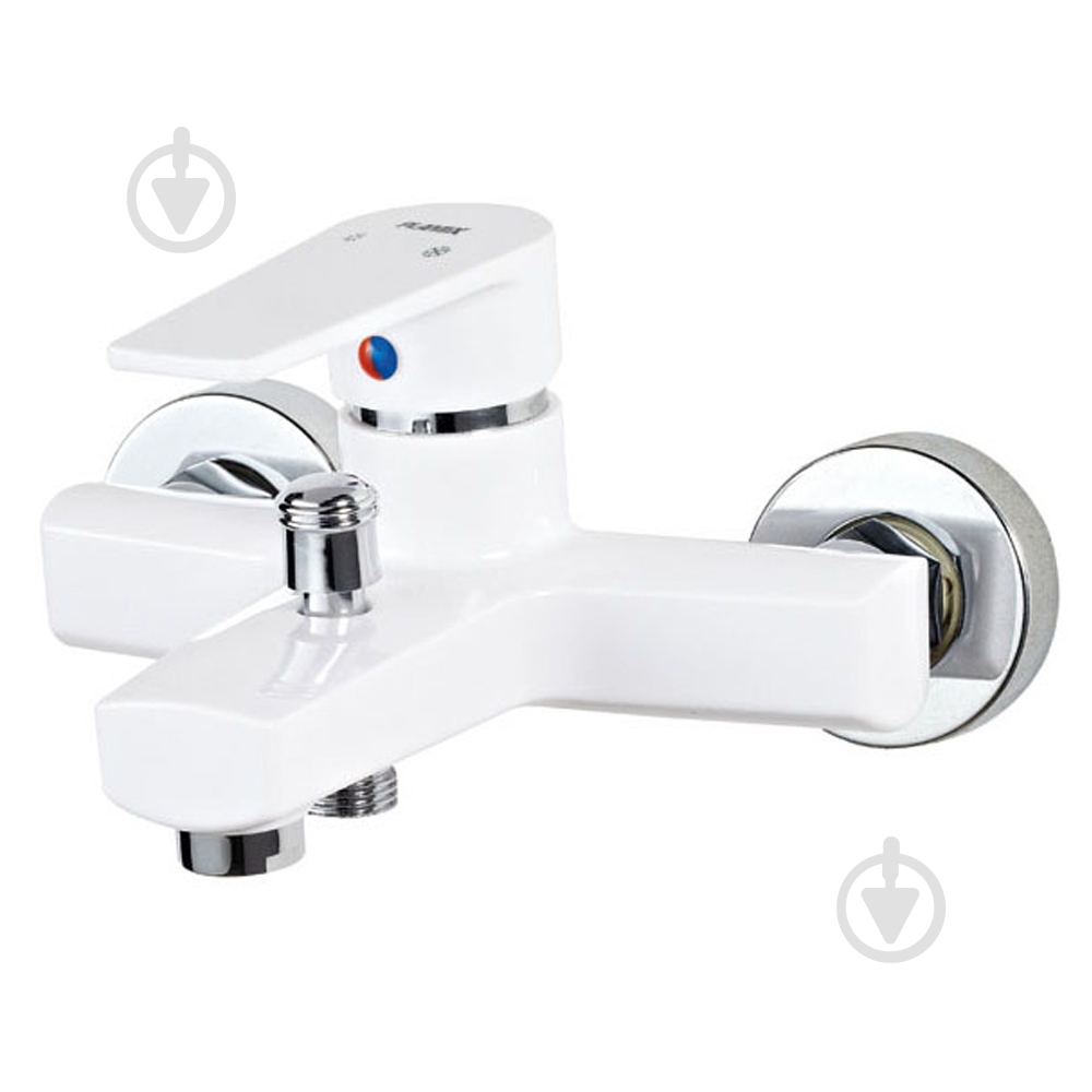 Смеситель для ванны PLAMIX Oscar-009 White PM0025 - фото 1