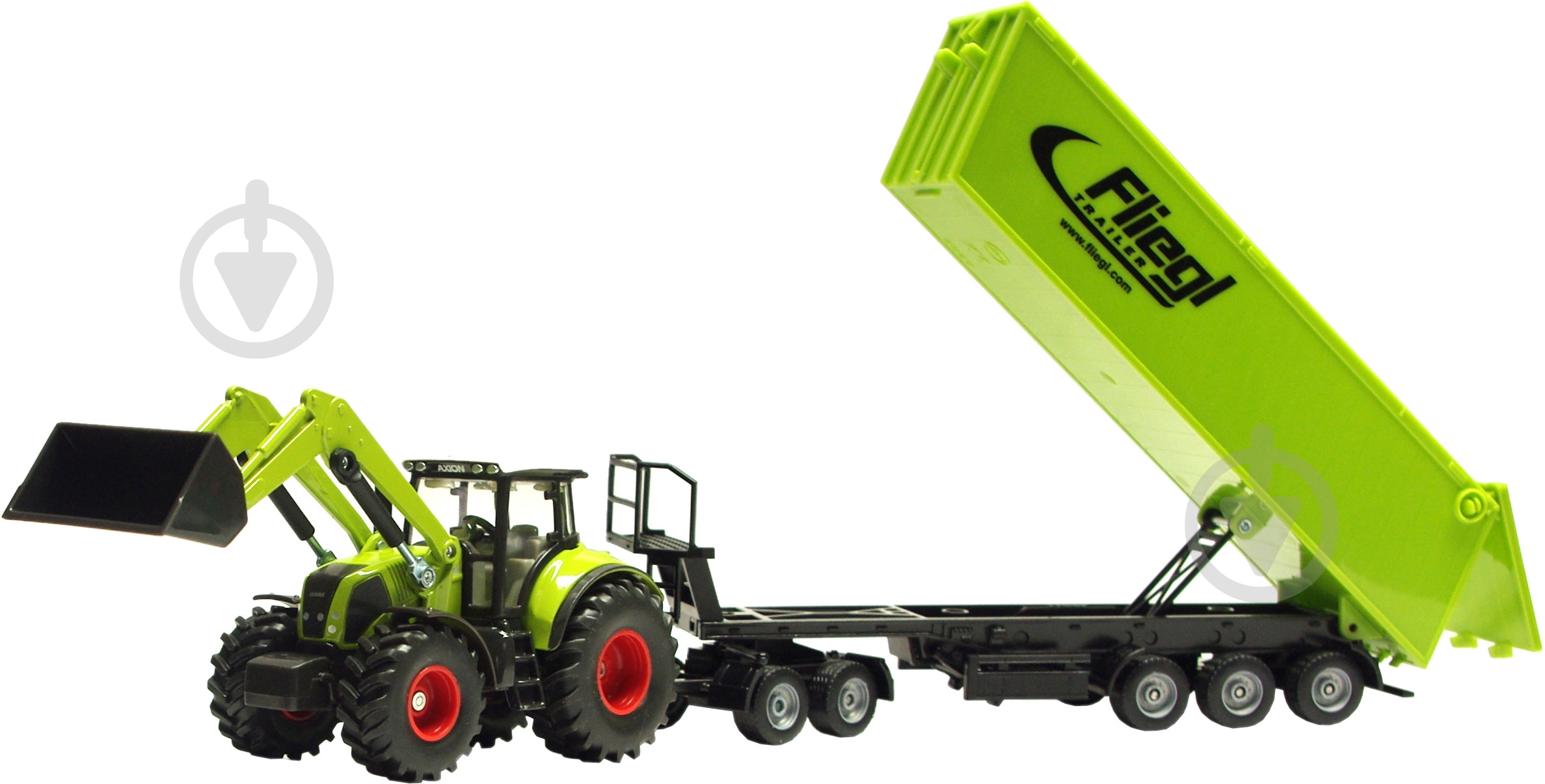 Модель Siku 1:50 трактор с прицепом-самосвалом 1949 6320396 - фото 2