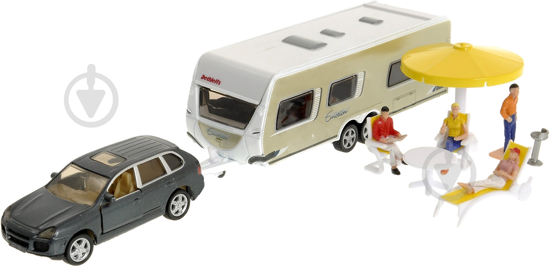 Автомобіль Siku 1:55 із трейлером 2542 6460631 - фото 1