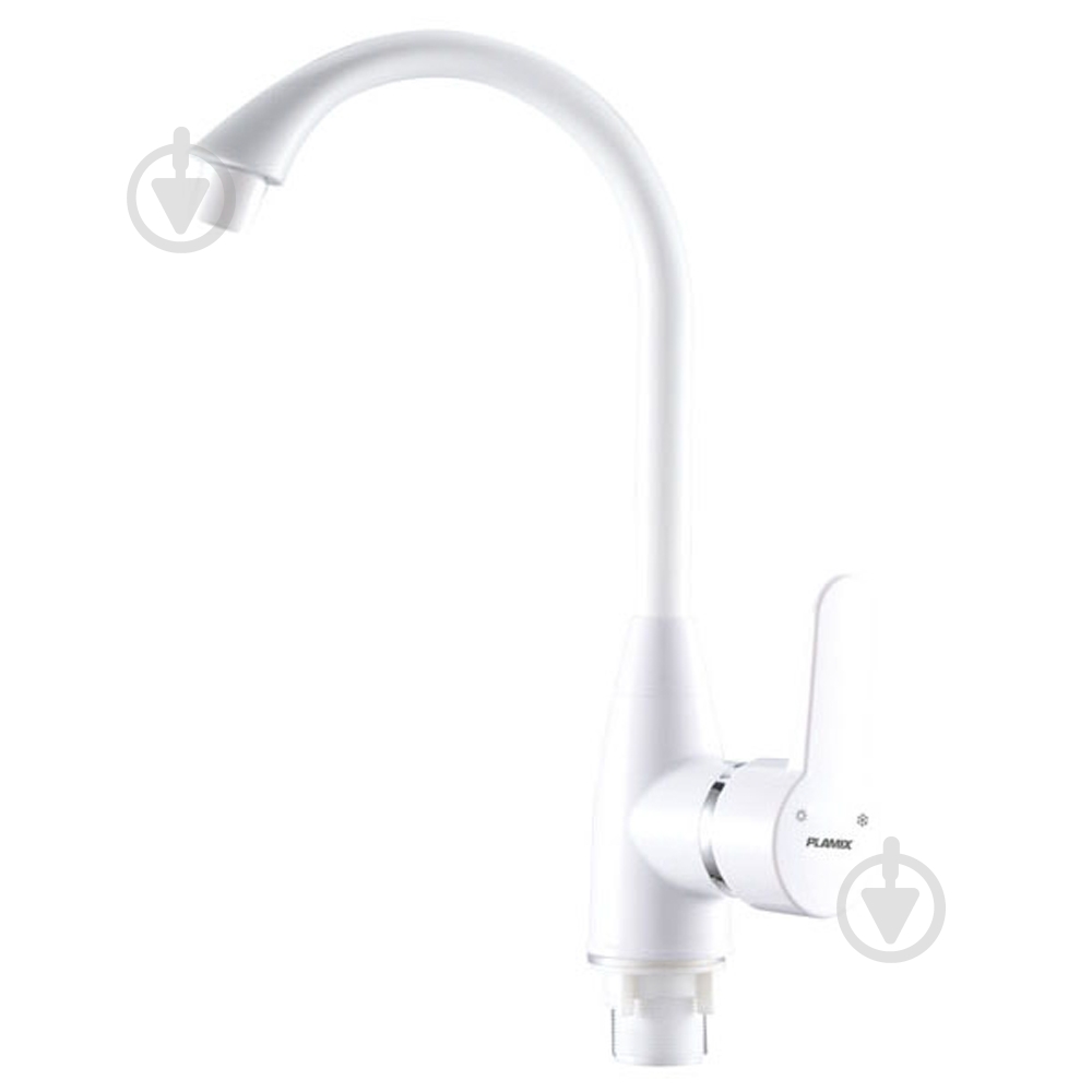 Смеситель для кухни PLAMIX Mario-011 White PM0014 - фото 1