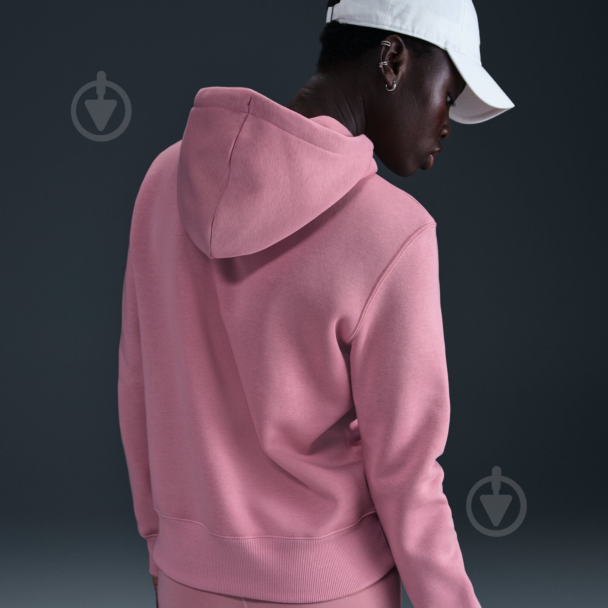 Джемпер Nike W NSW PHNX FLC STD PO HOODIE HF6839-699 р.S рожевий - фото 10 Джемпер Nike W NSW PHNX FLC STD PO HOODIE HF6839-699 р.S рожевий - фото 10