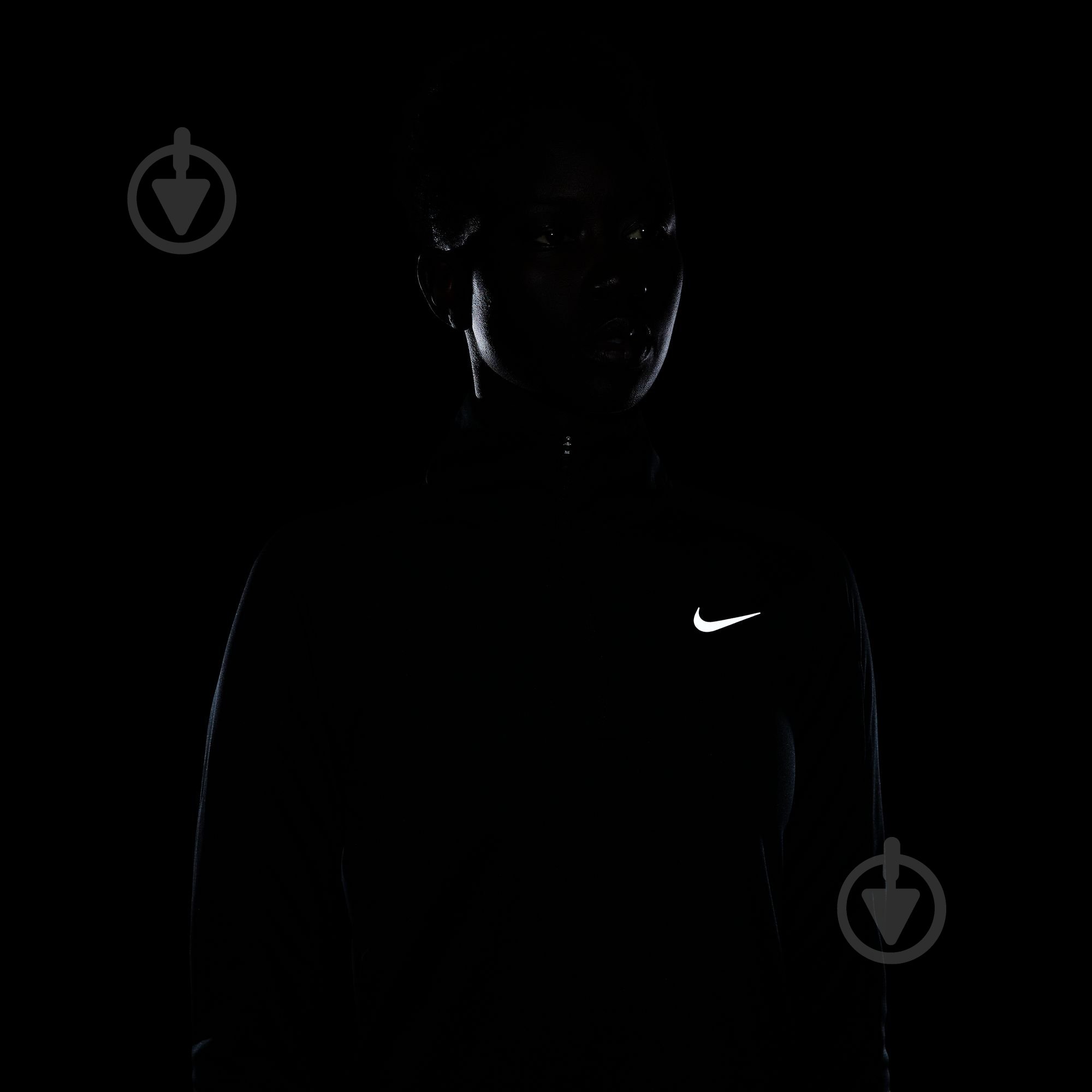 Джемпер Nike W NK DF PACER HZ DQ6377-010 р.S черный - фото 7