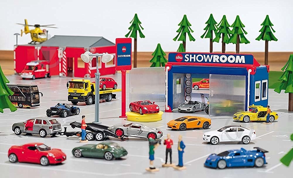Игровой набор Siku 1:50 Автосалон World 5504 6002392 - фото 3