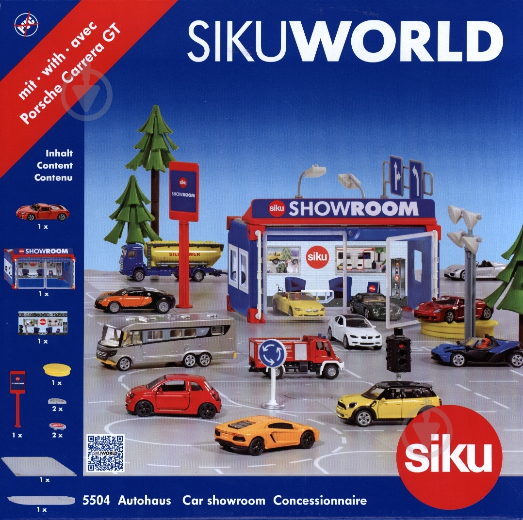 Игровой набор Siku 1:50 Автосалон World 5504 6002392 - фото 5