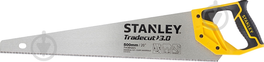 Пила по дереву 500 мм Stanley STHT20351-1 - фото 1
