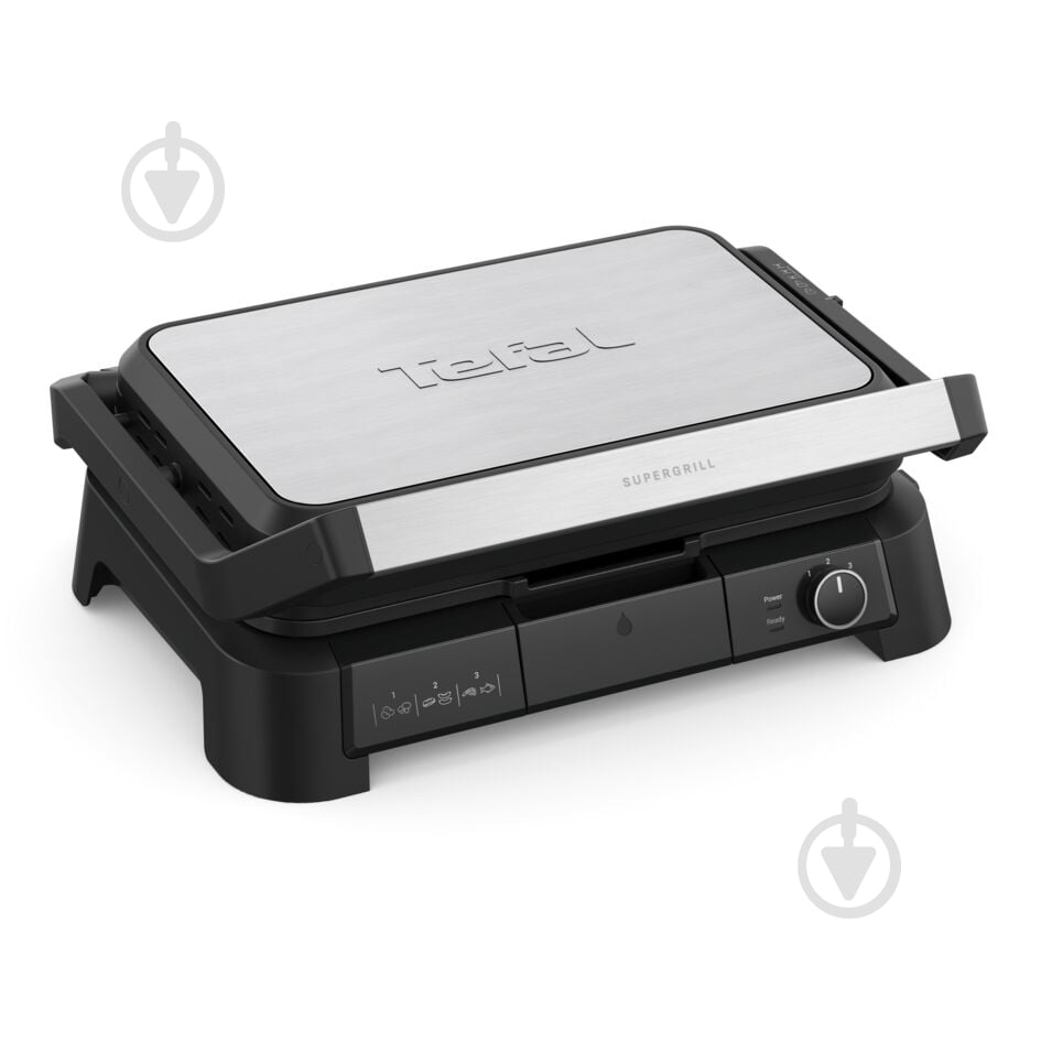 Гриль електричний Tefal SuperGrill 3in1 XL GC520DE0 - фото 1 Гриль електричний Tefal SuperGrill 3in1 XL GC520DE0 - фото 1