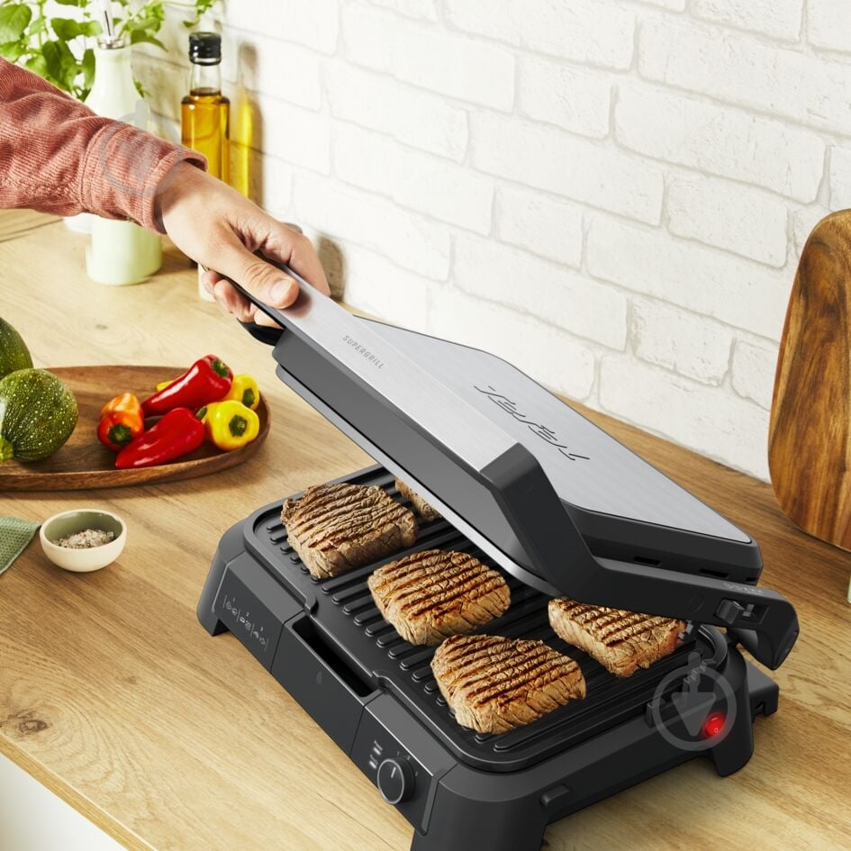 Гриль електричний Tefal SuperGrill 3in1 XL GC520DE0 - фото 6 Гриль електричний Tefal SuperGrill 3in1 XL GC520DE0 - фото 6