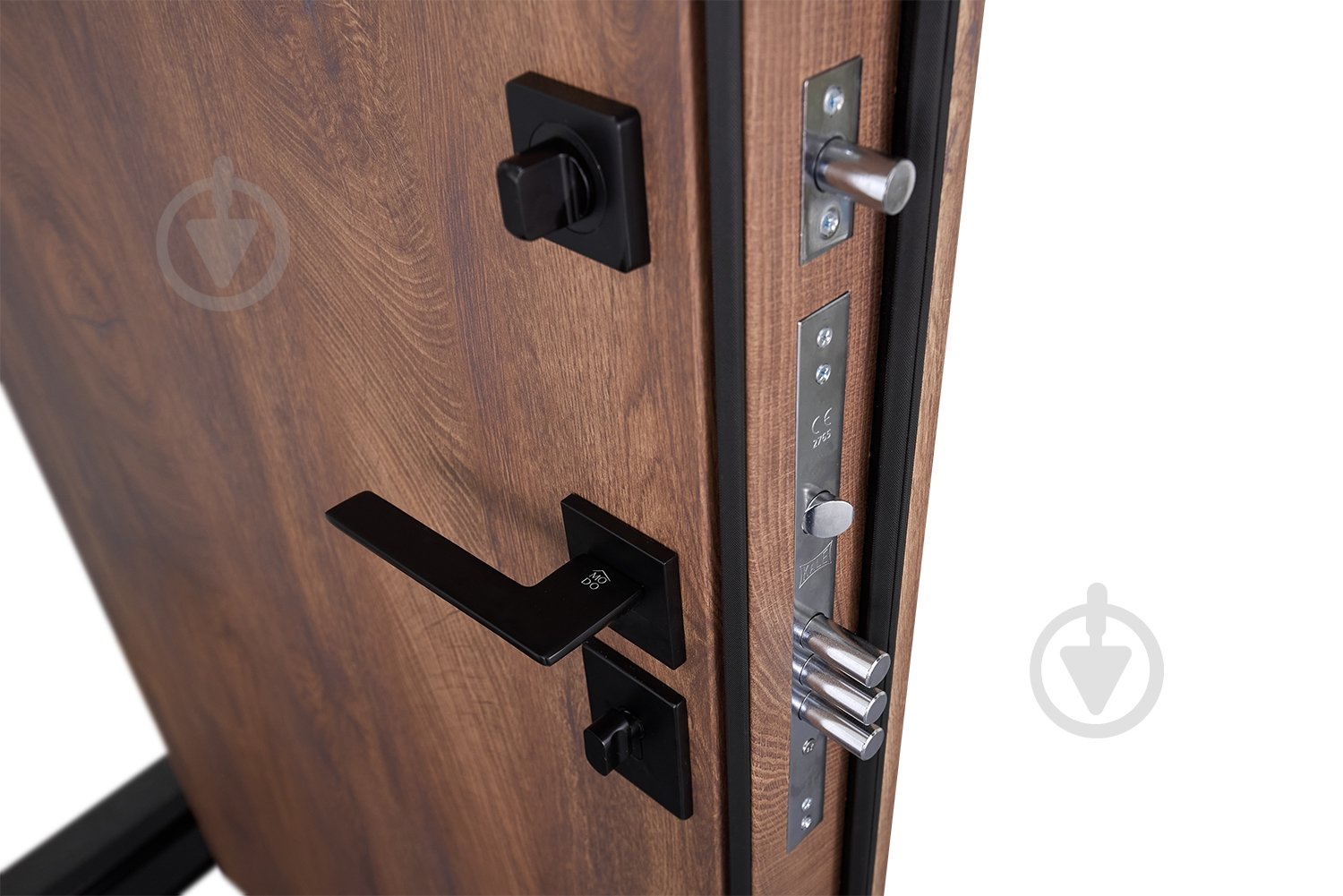 Двері вхідні Abwehr КС (585+0) 086L (СДК)+ (СДК) спил дерева коньячний 2050х860 мм ліві - фото 6 Двері вхідні Abwehr КС (585+0) 086L (СДК)+ (СДК) спил дерева коньячний 2050х860 мм ліві - фото 6