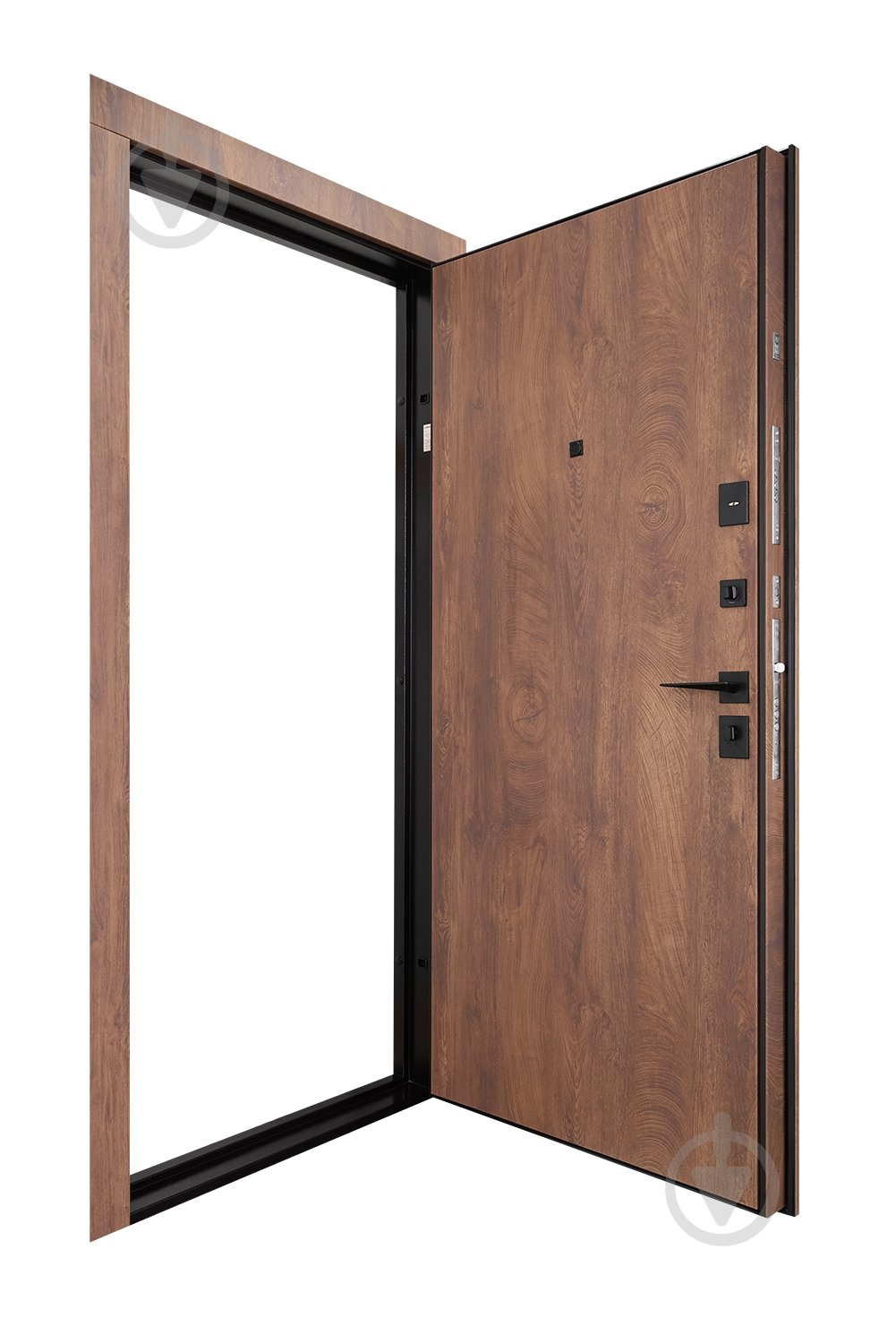 Двері вхідні Abwehr КС (585+0) 086L (СДК)+ (СДК) спил дерева коньячний 2050х860 мм ліві - фото 11 Двері вхідні Abwehr КС (585+0) 086L (СДК)+ (СДК) спил дерева коньячний 2050х860 мм ліві - фото 11