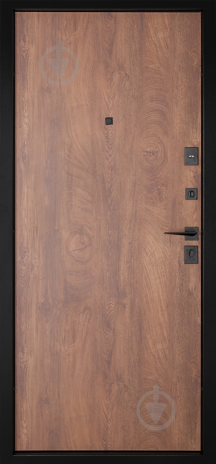 Дверь входная Abwehr КС (585+0) 096L (СДК)+ (СДК) спил дерева коньячный 2050x960 мм левая - фото 2 Дверь входная Abwehr КС (585+0) 096L (СДК)+ (СДК) спил дерева коньячный 2050x960 мм левая - фото 2