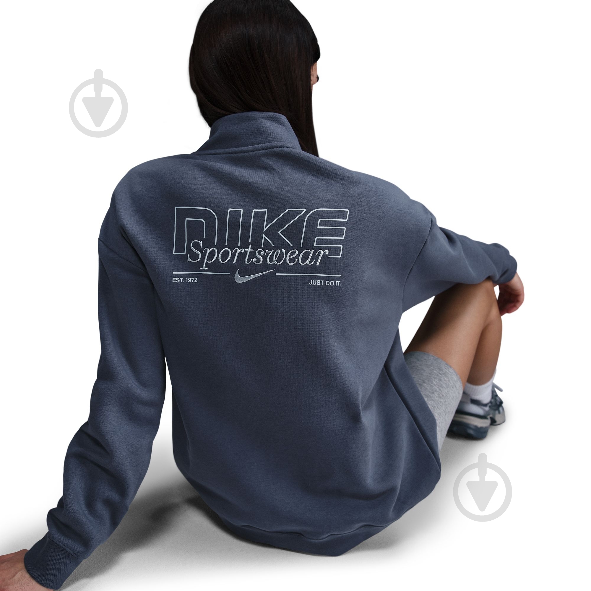 Джемпер W NSW FLC QZ GLS HV6071-491 р.XL голубой - фото 5 Джемпер W NSW FLC QZ GLS HV6071-491 р.XL голубой - фото 5