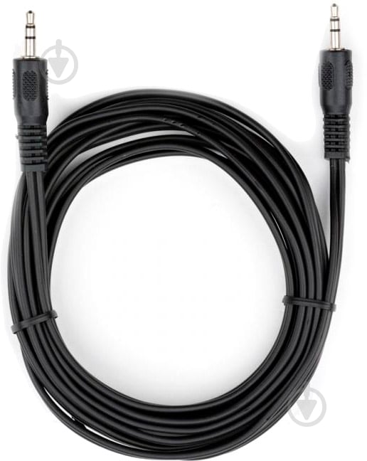 Кабель мультимедийный Vinga mini-jack 3,5 мм 3 м черный (VCPDCJ35MM3BK) - фото 2 Кабель мультимедийный Vinga mini-jack 3,5 мм 3 м черный (VCPDCJ35MM3BK) - фото 2