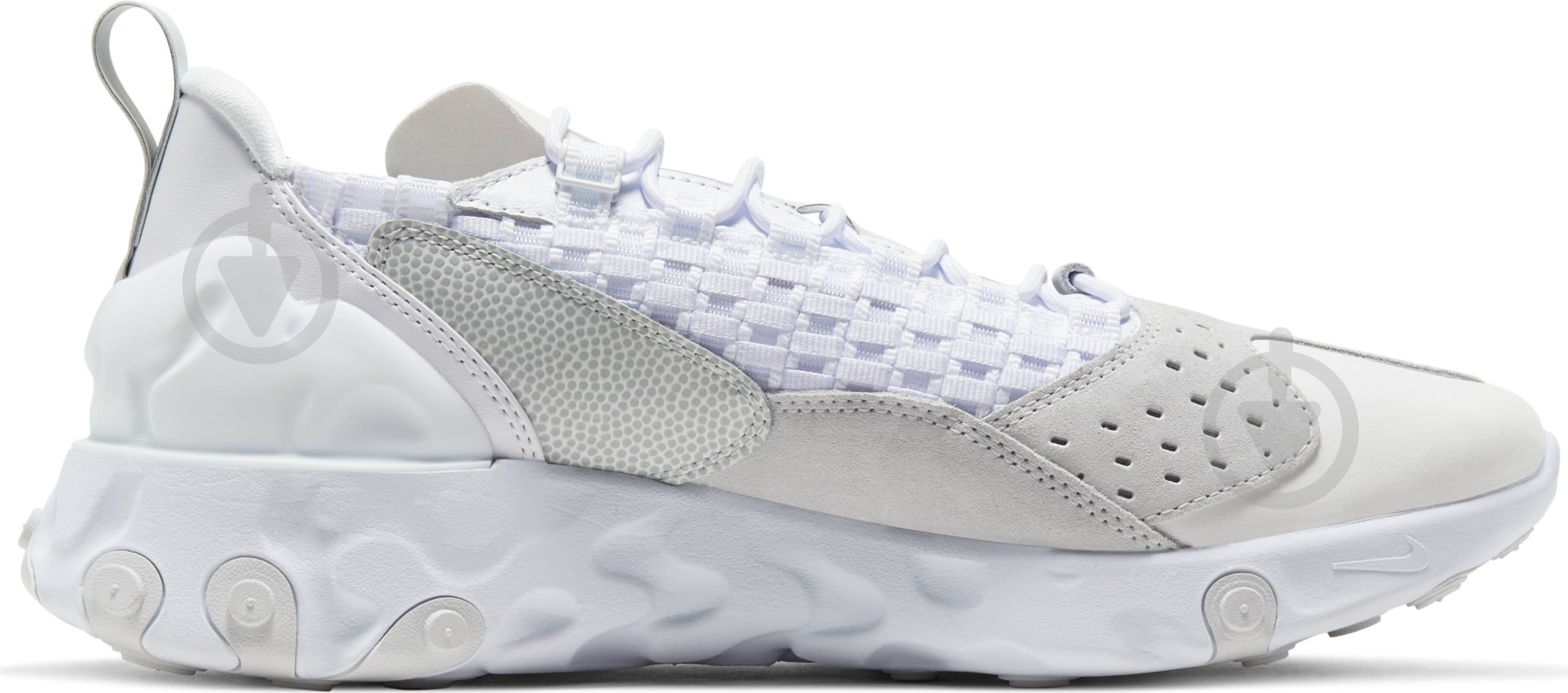 Кроссовки мужские демисезонные Nike REACT SERTU AT5301-100 р.44 белые - фото 4 Кроссовки мужские демисезонные Nike REACT SERTU AT5301-100 р.44 белые - фото 4