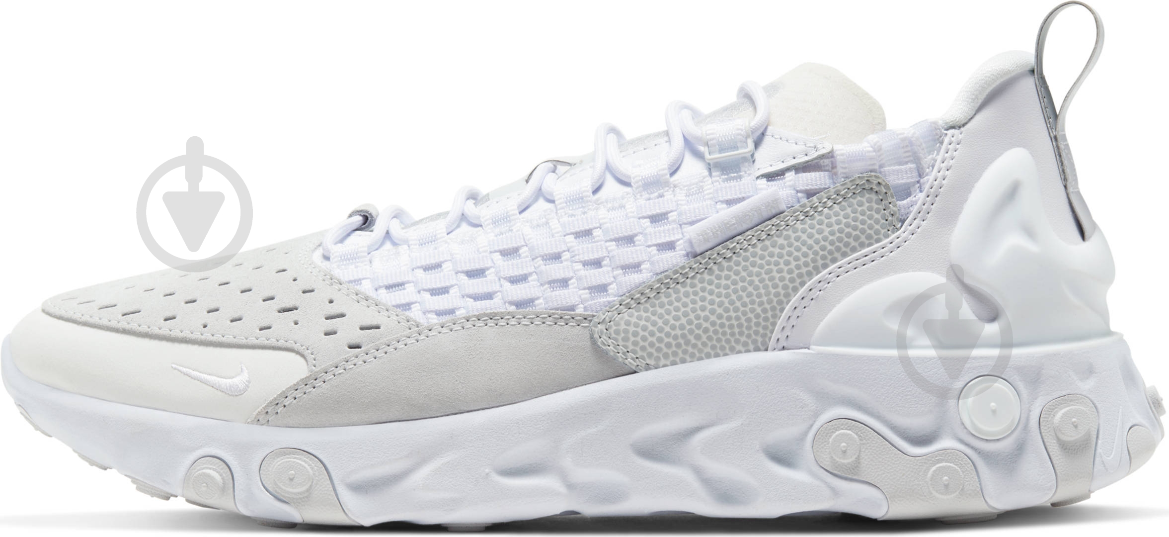 Кроссовки мужские демисезонные Nike REACT SERTU AT5301-100 р.44 белые - фото 5 Кроссовки мужские демисезонные Nike REACT SERTU AT5301-100 р.44 белые - фото 5